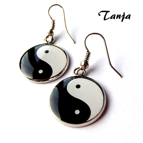 Náušnice Jing Jang — foto 2