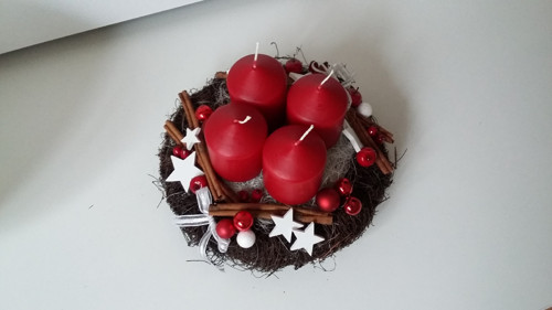 Adventní věnec.. v hnízdě — foto 2