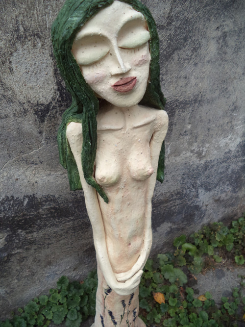 Olivově levandulová 59cm SLEVA!!! — foto 5