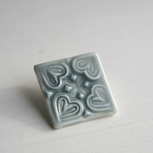 Alba Smoky (porcelánová brož) — foto 2
