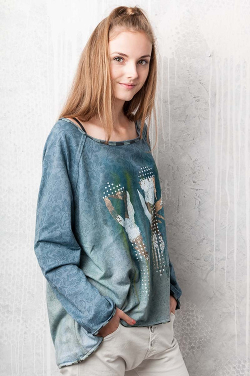 Top s potiskem - vel. XL — foto 2