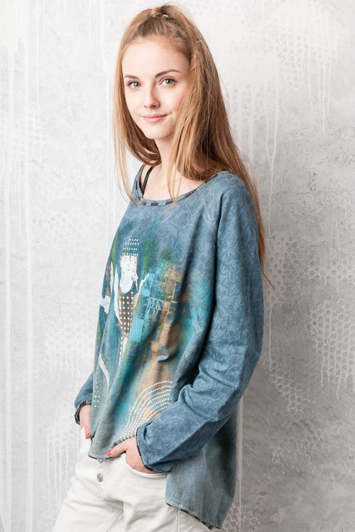 Top s potiskem - vel. XL — foto 3