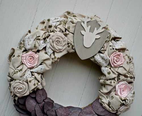 Věnec Eucalyptus shabby chic voňavý — foto 2