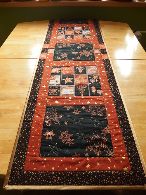 Patchwork-Vánoční běhoun — foto 2