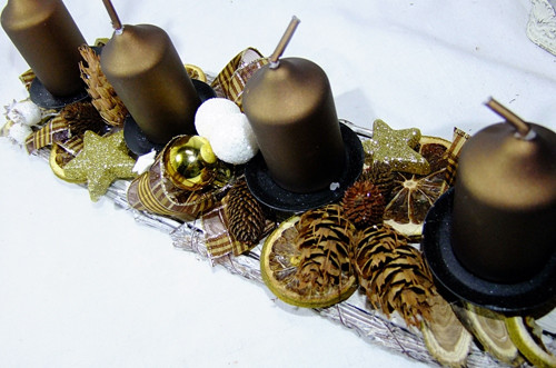 Adventní čára - čokoláda ve zlatě — foto 2