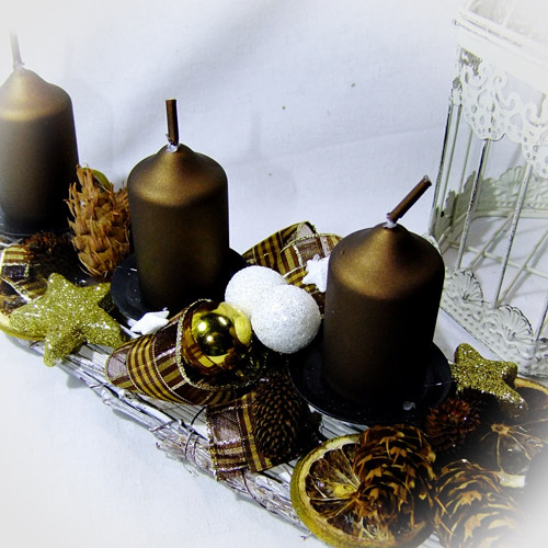 Adventní čára - čokoláda ve zlatě — foto 4