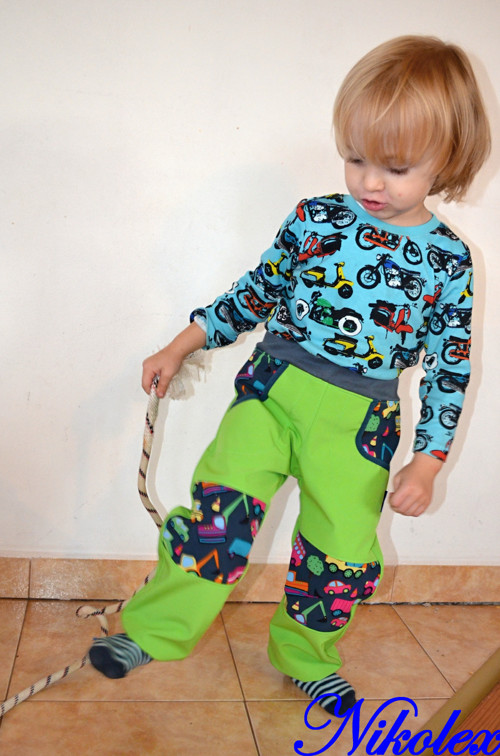 Rostoucí Softshellové Kalhoty-Zateplené — foto 2