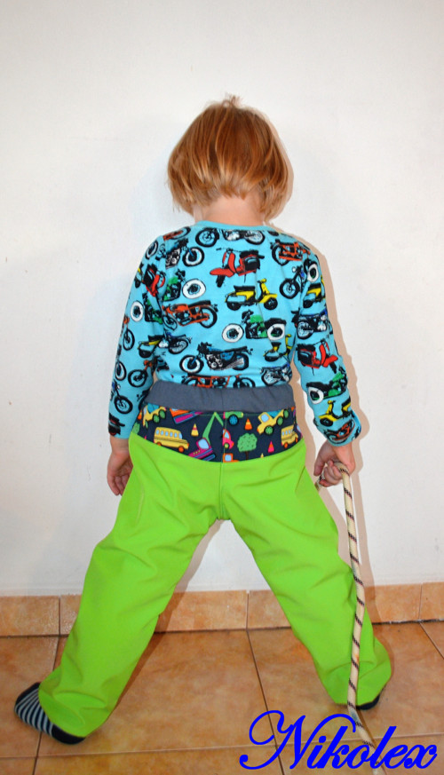 Rostoucí Softshellové Kalhoty-Zateplené — foto 3