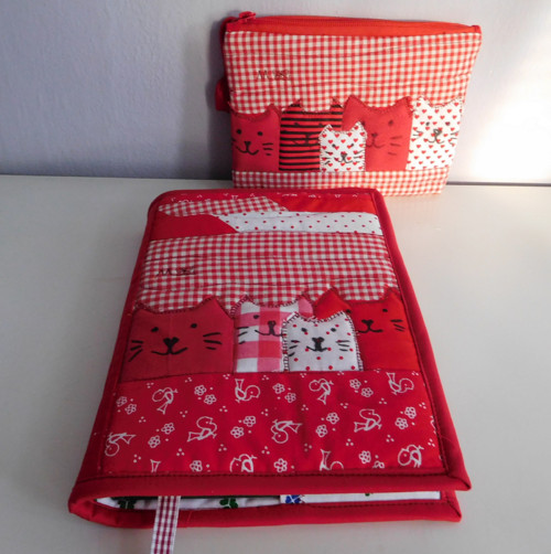 Kočičí patchwork - taštička — foto 3
