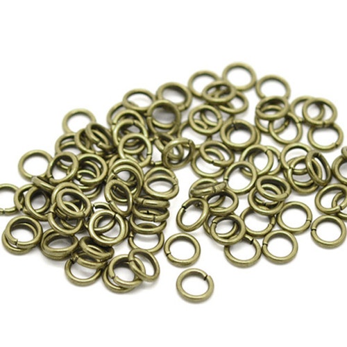 Kroužky/ ant.bronz/ 7mm, tl. 1,3mm — foto 2