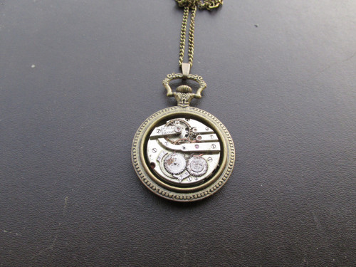 NÁHRDELNÍK - OCELOVÉ MĚSTO, steampunk — foto 5