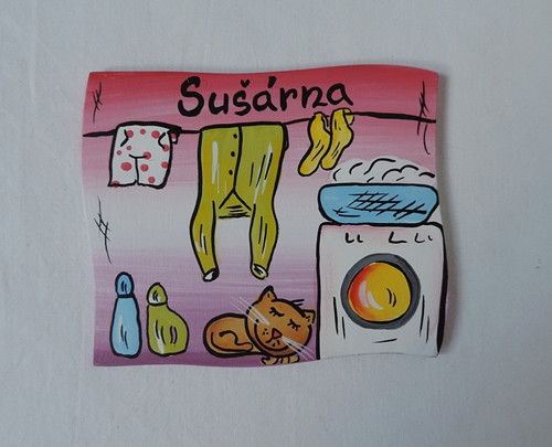 Cedulka na dveře-sušárna — foto 2
