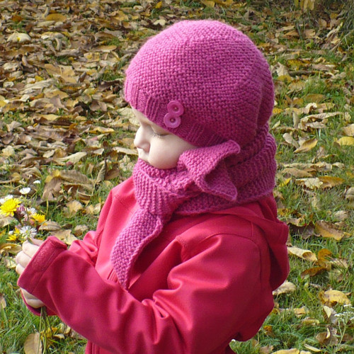 Vlněná souprava...pink — foto 2