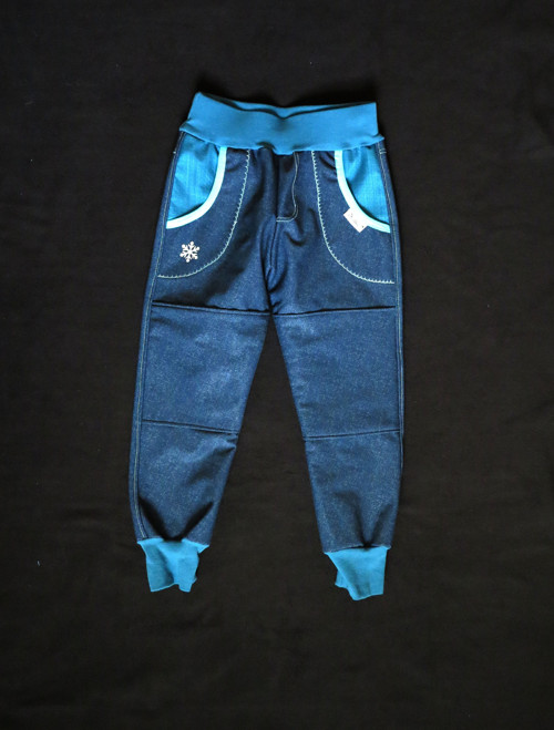 Softshellové JEANS - vel. 98 IHNED — foto 2