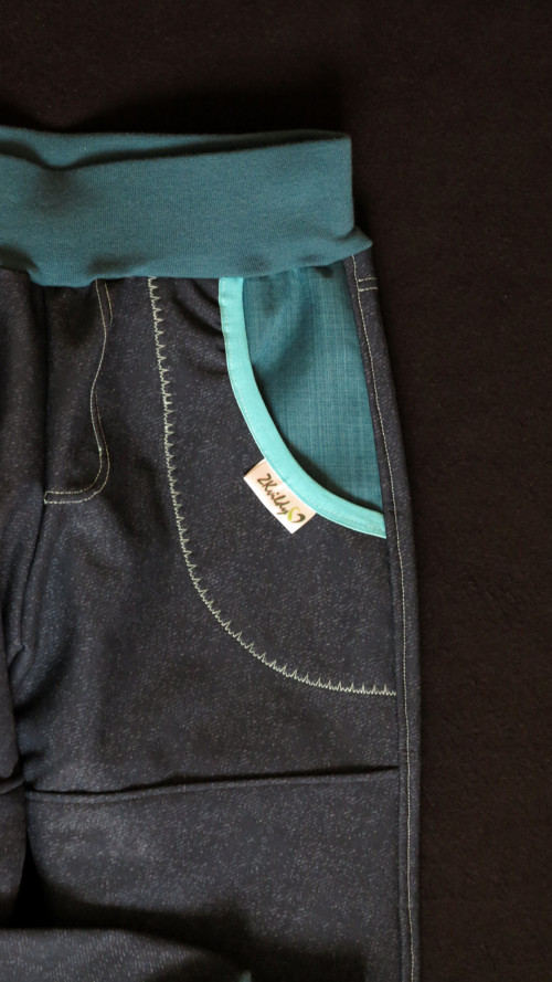 Softshellové JEANS - vel. 98 IHNED — foto 3