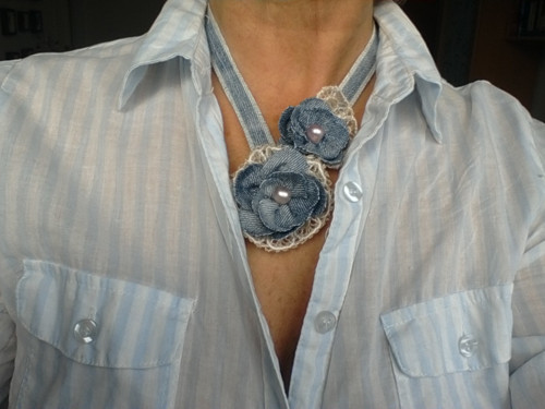 Náhrdelník - Jeans Chic — foto 5