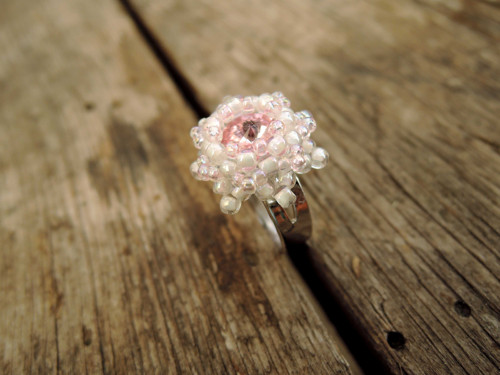 Swarovski prstýnek "Rosé I."- dětský! — foto 3