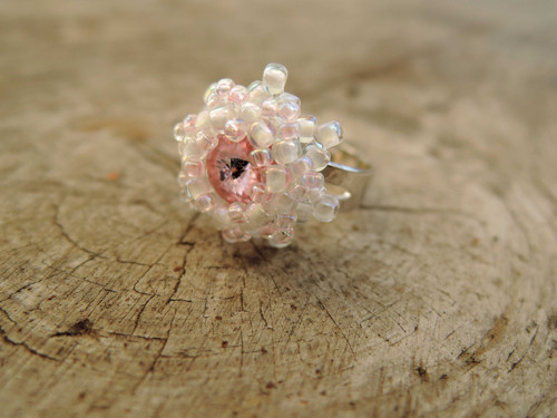 Swarovski prstýnek "Rosé I."- dětský! — foto 4