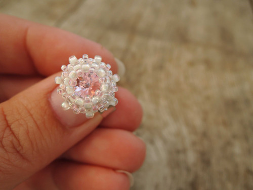Swarovski prstýnek "Rosé I."- dětský! — foto 5