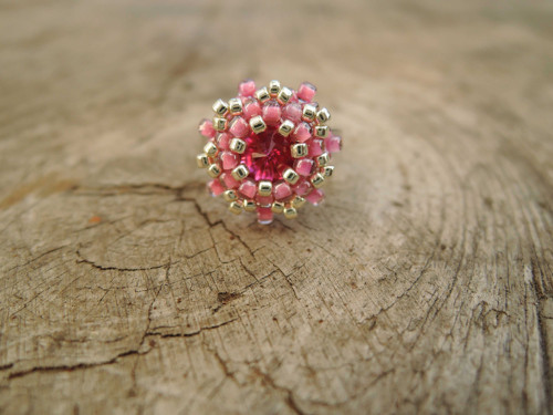 Swarovski prstýnek "Fuchsia"- dětský! — foto 6