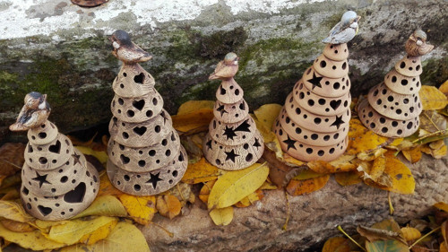 Adventní dekorace svítící stromeček — foto 4