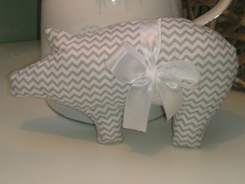 Vánoční prasátko 16cm — foto 2