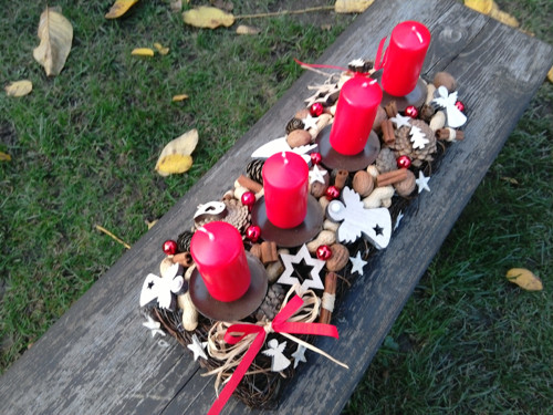 Advent-přírodní s andílky — foto 5