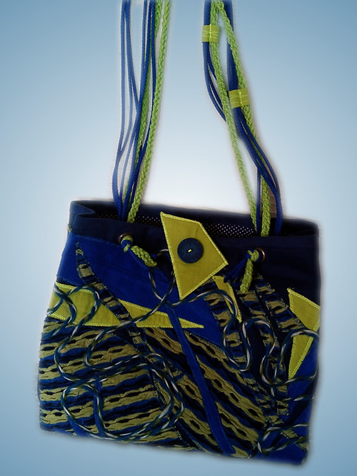 Handbag Blue kiwi - sleva ! — foto 2