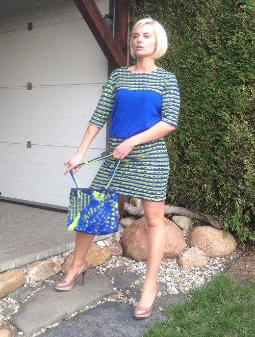 Handbag Blue kiwi - sleva ! — foto 4