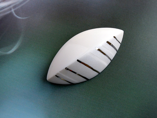 Leaves (porcelánová brož) — foto 3