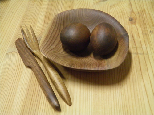 Dřevěná miska - ořešák — foto 2