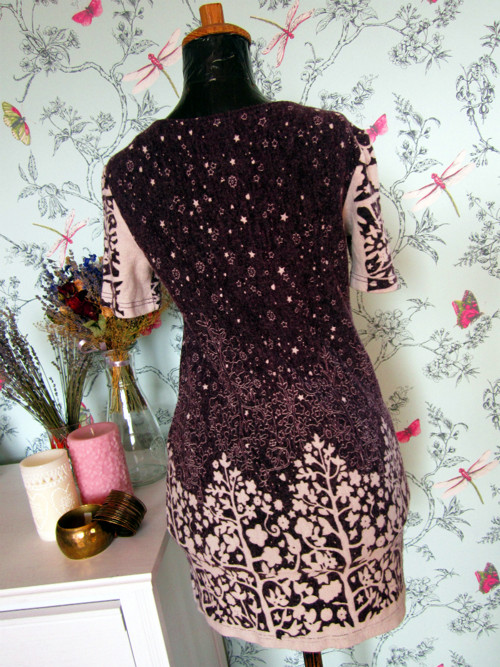 Minišaty teploučké violet — foto 3