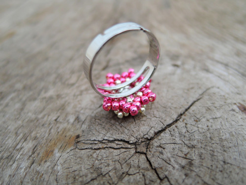 Swarovski prstýnek "Hot Pink"- dětský! — foto 5