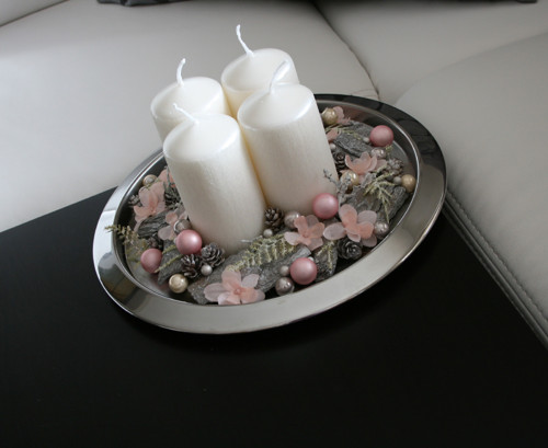 Adventní svícen pastelový — foto 6