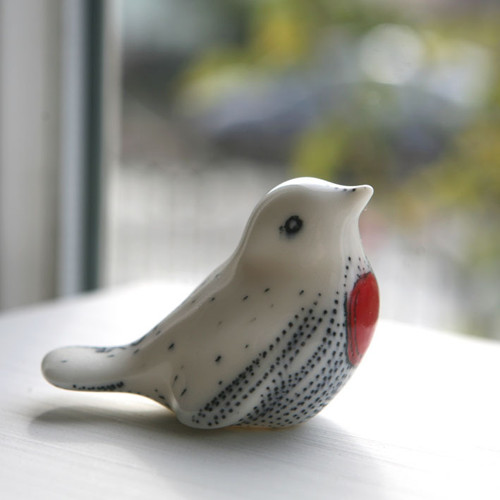 Na parapet...... ptáče (porcelán) — foto 2