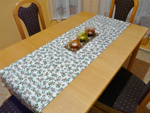 Středový ubrus - větvičky — foto 3