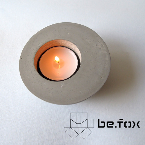 Satin candlestick concrete — foto 3