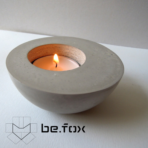 Satin candlestick concrete — foto 4