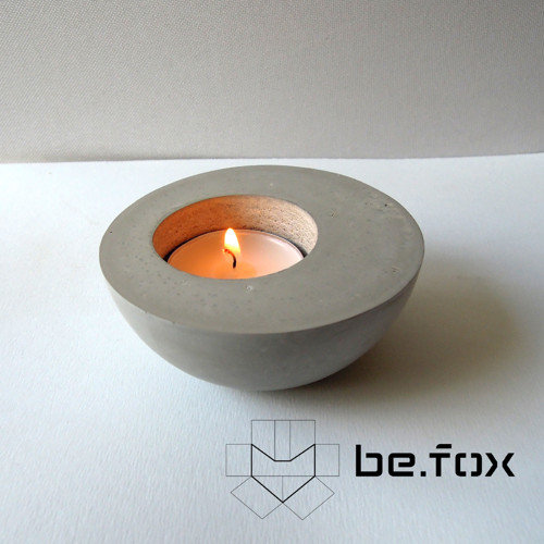 Satin candlestick concrete — foto 5