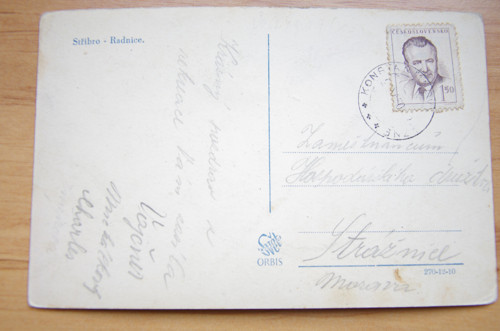 Stříbro, padesátá léta — foto 2