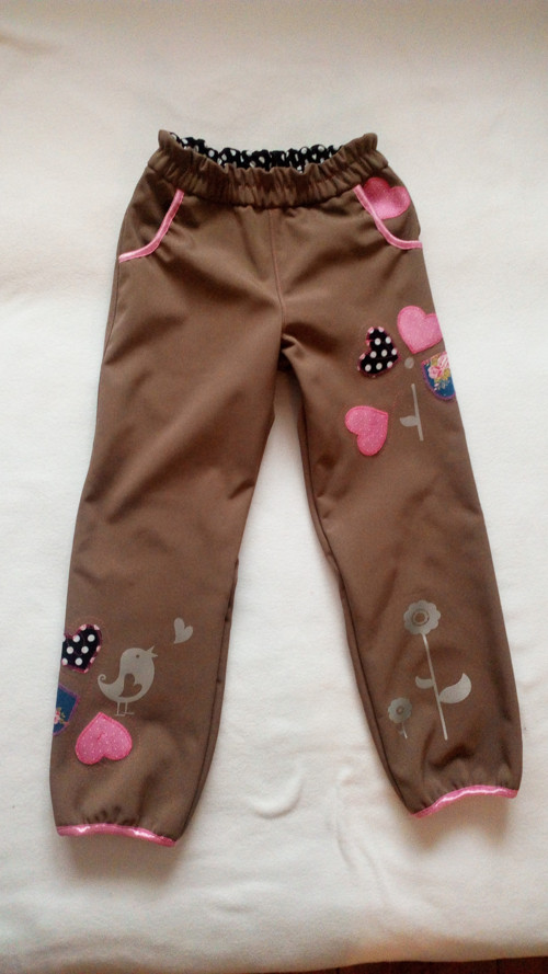 Softshellové kalhoty rostoucí — foto 2