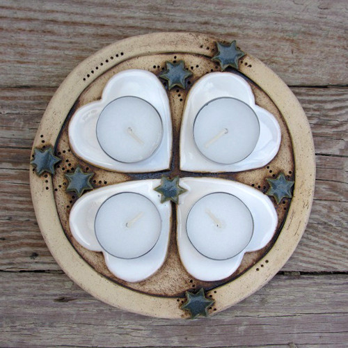 Adventní svícen hvězdičkový mini — foto 2
