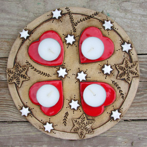 Adventní svícen hvězdičkový — foto 2