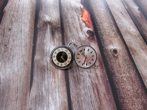 CIFERNÍKY , Steampunkové visací náušnice — foto 2