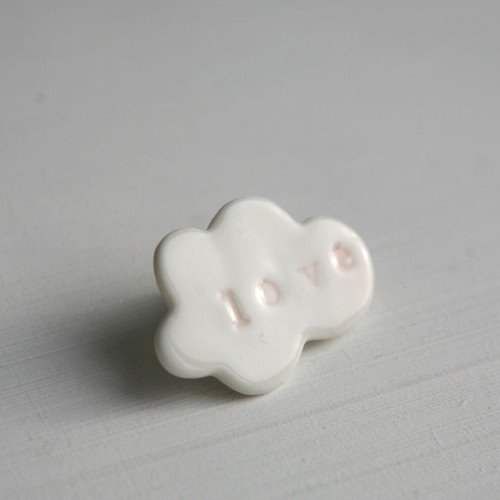 ...s láskou (porcelánová brož) — foto 3