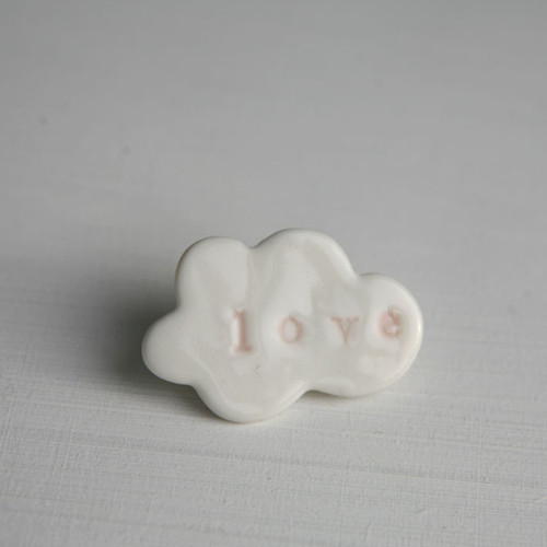 ...s láskou (porcelánová brož) — foto 4