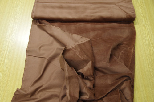 Manšestr - elastický hnědá barva — foto 3
