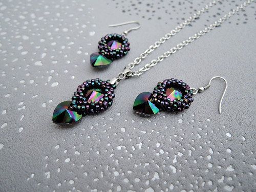 Souprava šperků Swarovski Dark Rainbow — foto 2