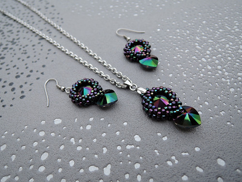 Souprava šperků Swarovski Dark Rainbow — foto 5