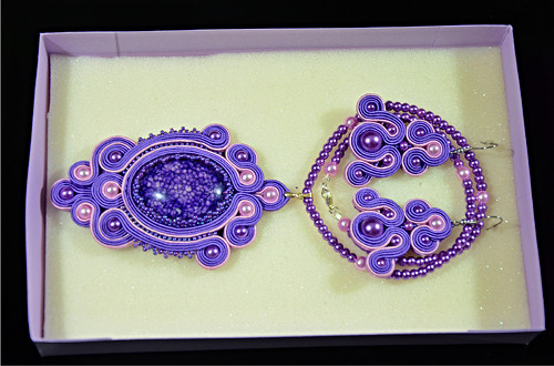 Sutašková sada Violet with Pink — foto 3